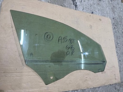 Audi a5 8t s-b стекло дверь правый перед фото №1