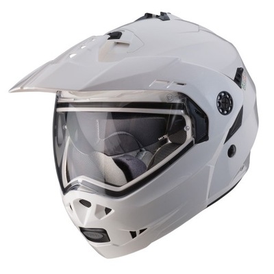 Kask szczękowy ENDURO CABERG TOURMAX BIAŁY POŁYS M