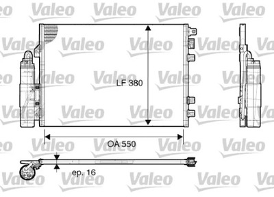 SKRAPLACZ, KONDICIONAVIMAS VALEO 817661 