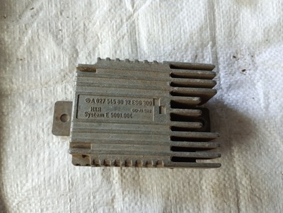 Модуль вентиляторів mercedes w168 a0275458032 фото №1