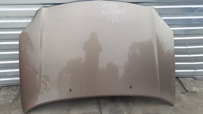 Капот toyota avensis t25 4q9 фото №1
