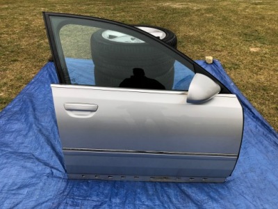 Audi a8 d3 дзеркало зовнішнє праве 8 pinów ly7w фото №1