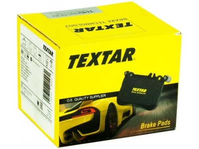 TEXTAR 2166201 КОЛОДКИ ТОРМОЗНЫЕ ПЕРЕДНЯЯ