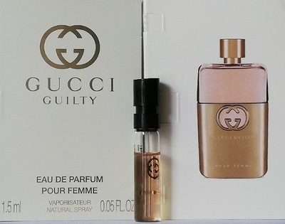 GUCCI GUILTY EAU DE PARFUM 1,5 ml.