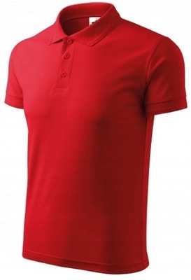 Koszulka POLO GARU czerwona L STALCO S-44663