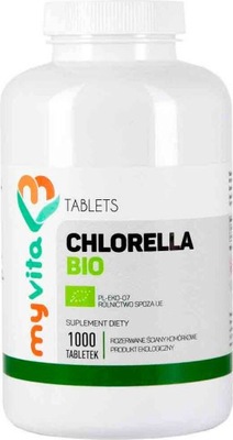 Chlorella BIO 250mg 1000 tabletek MyVita