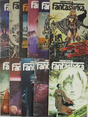 Miesięcznik Fantastyka 12 numerów 1983