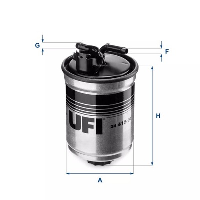 ФИЛЬТР ТОПЛИВА UFI 24.415.00