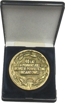 Medal 40 lat 6 Pomorskiej Dywizji Powietrzno Desantowej