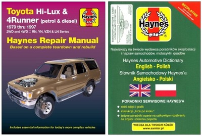 TOYOTA HI-LUX 4RUNNER (1979-97) VW TARO HILUX MANUAL REPARACIÓN +GRATIS 24H  