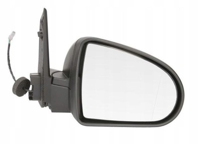 Зеркало наружное правое mitsubishi colt 04-08 фото №1