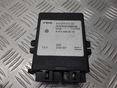 Блок керування модуль замка центрального mercedes vaneo 1.7 cdi a4144460016 фото №1