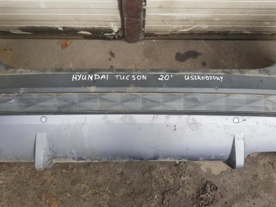 Бампер задний задняя hyundai tucson iv фото №1