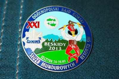 XXI OGÓLNOPOLSKI RAJD GÓRSKI SŁUŻB MUNDUROWYCH RESORTU SW BESKIDY 2013