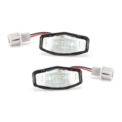 2 ШТ. ПЛАФОН РЕЄСТРАЦІЙНА 12 ~ 30V LED (СВІТЛОДІОД)