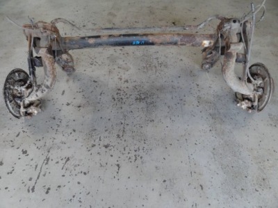 Mb a-klasa w168 2001 1.7 cdi балка ось подвеска задний  задняя фото №1