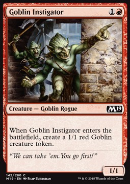 Goblin Instigator (Core Set 2019)