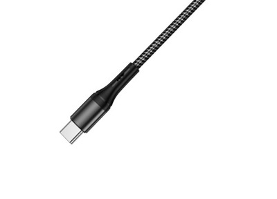 JELLICO kabel - A20 USB-C 3.1A 1m czarny