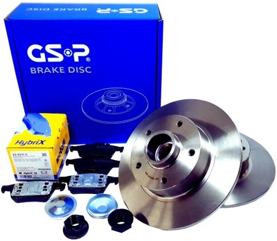 Гальмівні диски з підшипник abs гальмівні колодки задня renault espace iv фото №1