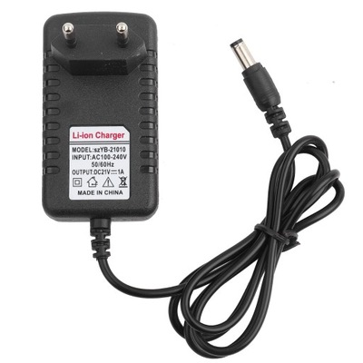 ADAPTER 21V/1A DO ŁADOWARKI BATERII LITOWEJ