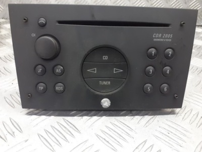 Радио заводской cdr2005 opel corsa c 24469305 фото №1