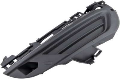 Заглушка решітка бампера бампер volvo xc60 ліва фото №1