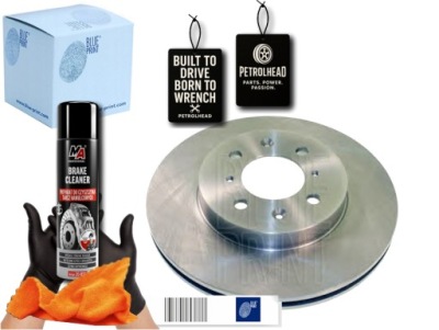 Тормозные диски тормозные 2szt honda city insight jazz ii j #petrolhead pro+ kit2 фото №1