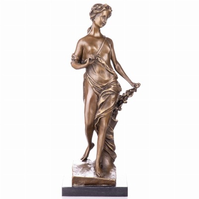 Ekskluzywna Rzeźba Aktu Kobiecego z Brązu
