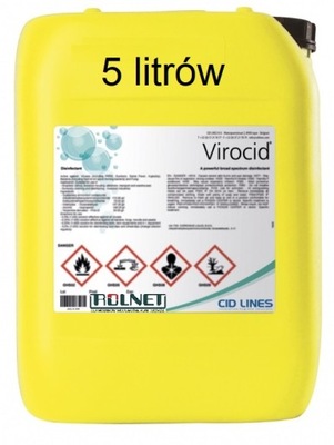 VIROCID 5 L, środek dezynfekujący, ASF