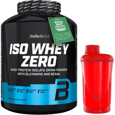 BIOTECH ISO WHEY ZERO 2270g BIAŁKO PROTEIN IZOLAT