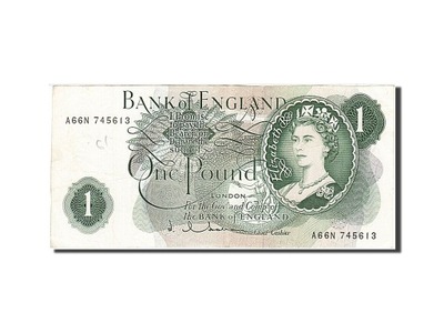 Banknot, Wielka Brytania, 1 Pound, 1962, 1962-1966