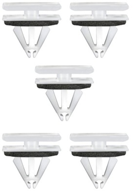 5x кліпса підкрилок opel astra k insignia b mokka фото №1