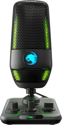 ROCCAT TORCH AIMO MIKROFON DO KOMPUTERA GAMINGOWY STREAMING USB-C RGB