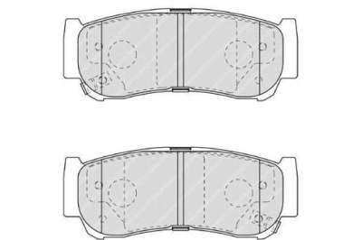 Тормозные колодки тормозные hyundai h-1 h-1 / starex santa fé фото №1