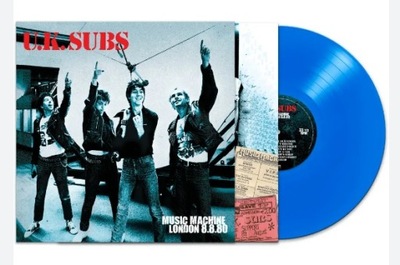 U.K. SUBS Music Machine London 8/8/80 LP BLUE