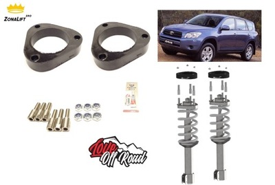 TOYOTA RAV4 IV 4 RESTYLING SUSPENSIONES SAM PARTE DELANTERA +30/50  