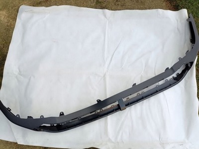 Накладка спойлер бампера перед toyota rav4 iv 19r фото №1