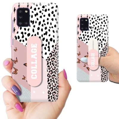 ETUI+UCHWYT do SAMSUNG A31 Serca Pattern Mix Wzory