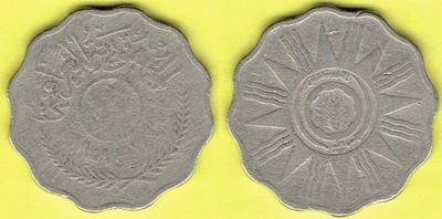 IRAK 10 FILS 1959 r.