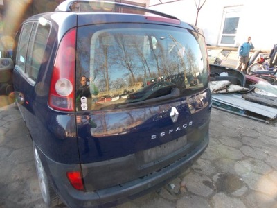 КРЫШКА ЗАДНЯЯ RENAULT ESPACE IV 02-14 DVD42 GRANAT