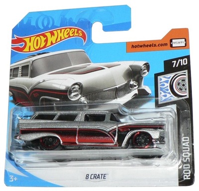 Hot Wheels - 8 Crate ----- MSW9Y