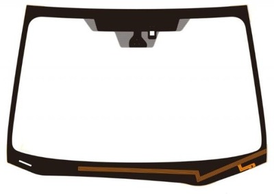 Скло передня subaru impreza 2017- фото №1