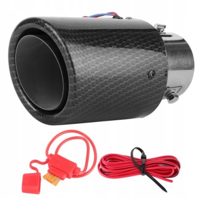 Наконечник накладка вихлоп глушника 63mm/65mm фото №1