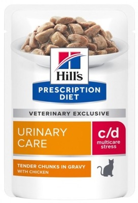 Hill's Prescription Diet c/d Feline Urinary Stress z kurczakiem 85g