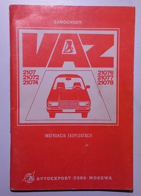 COCHE VAZ 2107 21072 21074 20176-8 MANUAL  