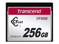 TRANSCEND TS128GCFX650 Transcend CFX650 128GB CFast 2.0 Flash Memory Card