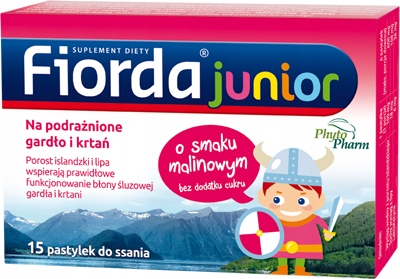 Fiorda Junior smak malinowy