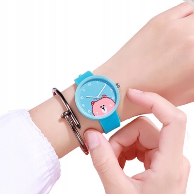 zegarek z misiem na rękę dla dzieci miś niedźwiedź