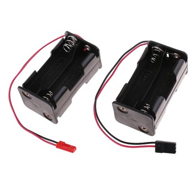 2x AA Battery Box Holder Connector For RC Model Helocopter