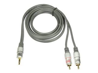 Kabel JACK 3.5 - 2RCA 1.2m PROLINK Exclusive TCV3420